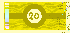 Paper money 20 yellow