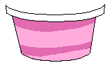 pink paper icecream cup